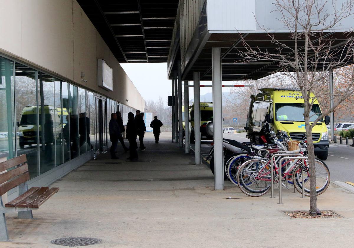Herido un ciclista en un accidente con una furgoneta en Logroño