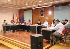 Los tres grupos compartieron demanda para el Hospital de Calahorra.