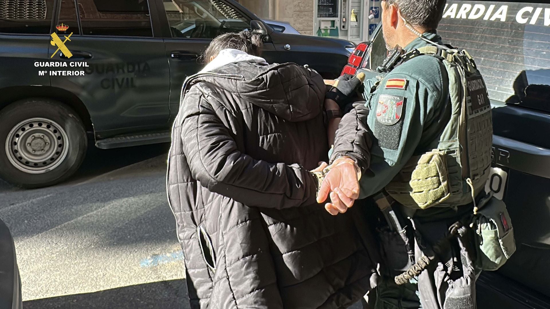 Las imágenes de la intervención de la Guardia Civil en Haro