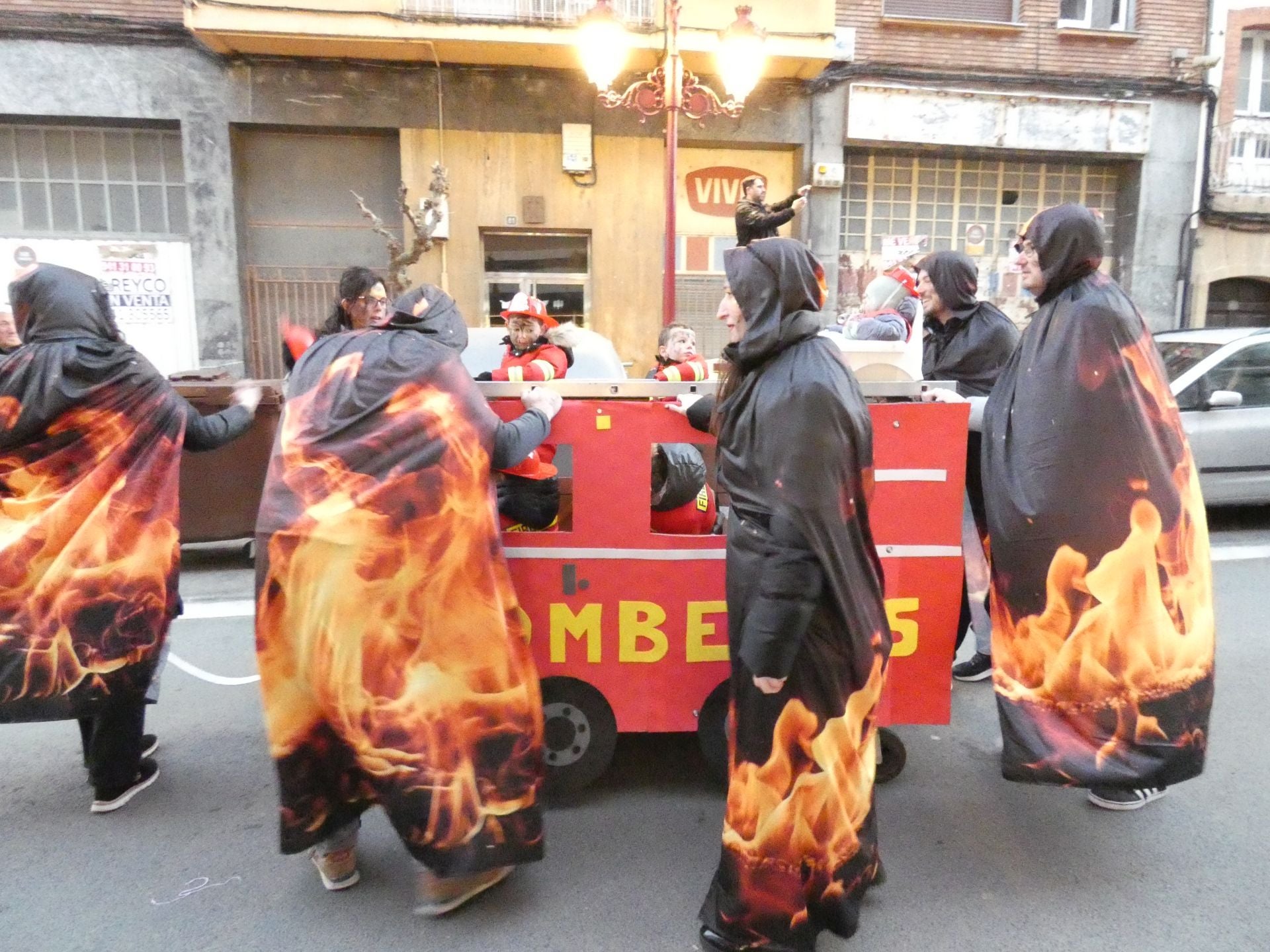 Haro se disfraza para el Carnaval