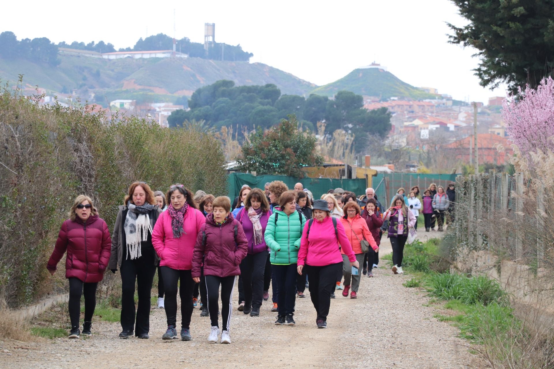 Marcha por la semana de la Mujer, en imágenes