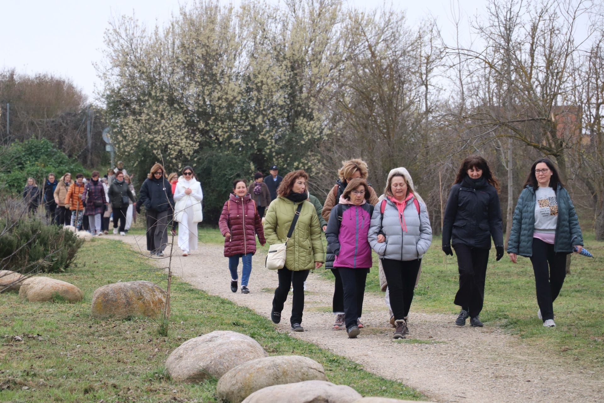 Marcha por la semana de la Mujer, en imágenes
