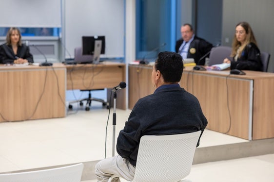 Francisco Jalón durante el juicio del pasado 1 de octubre de 2024.