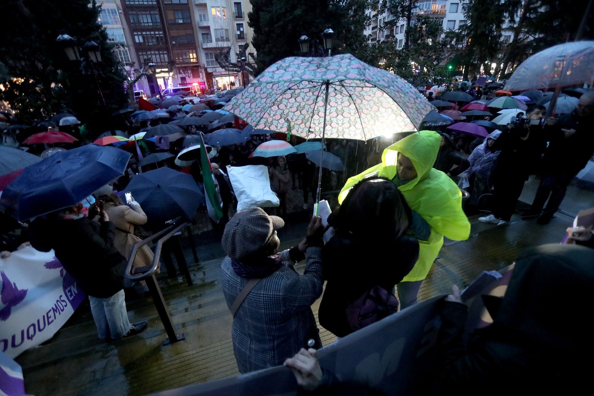 Las imágenes de la celebración del 8M en Logroño