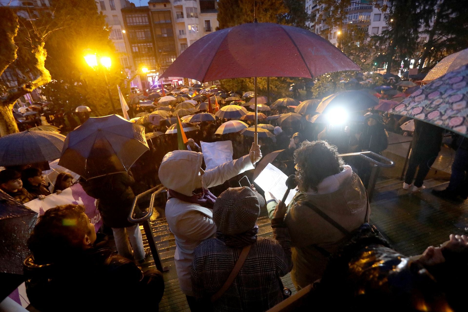 Las imágenes de la celebración del 8M en Logroño