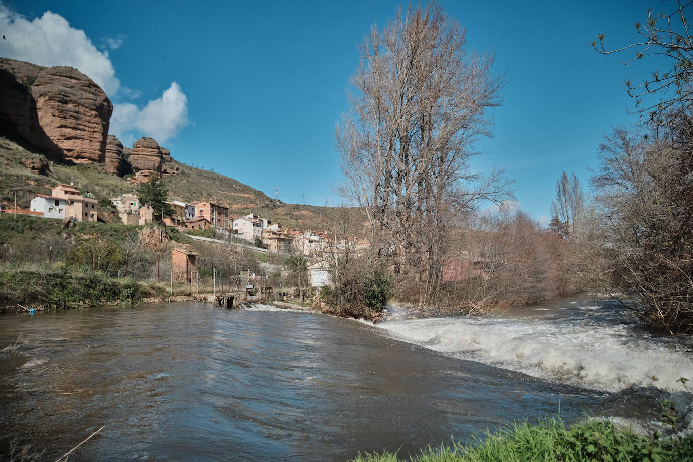 El caudal del Iregua, en máximos