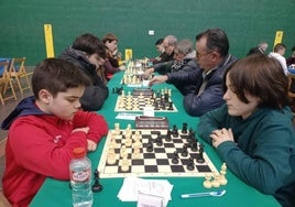 Imagen de algunas partidas del torneo.