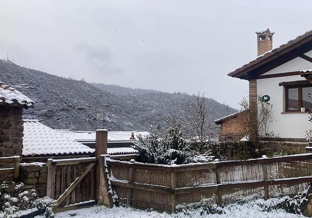 Nevada en Laguna de Cameros