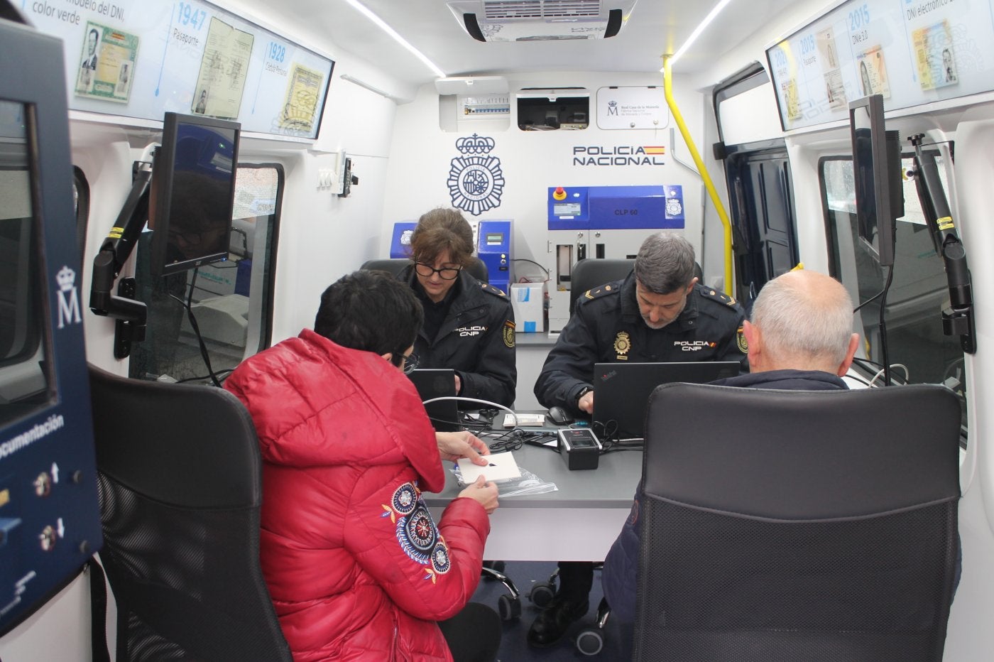 La oficina móvil para renovar el DNI estará los jueves en Nájera