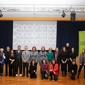 Presentación de Concéntrico en Madrid, en el Goethe Institut.