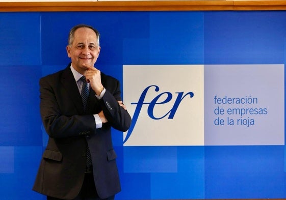Eduardo de Luis es el séptimo presidente de la patronal riojana.