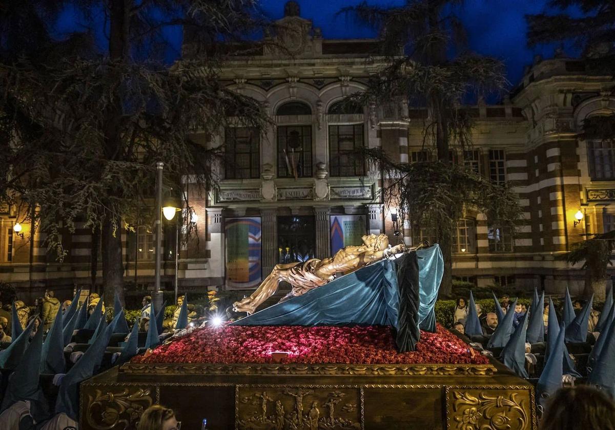 Imagen de la procesión de las Siete Palabras de 2024.