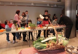 Taller infantil de cocina.