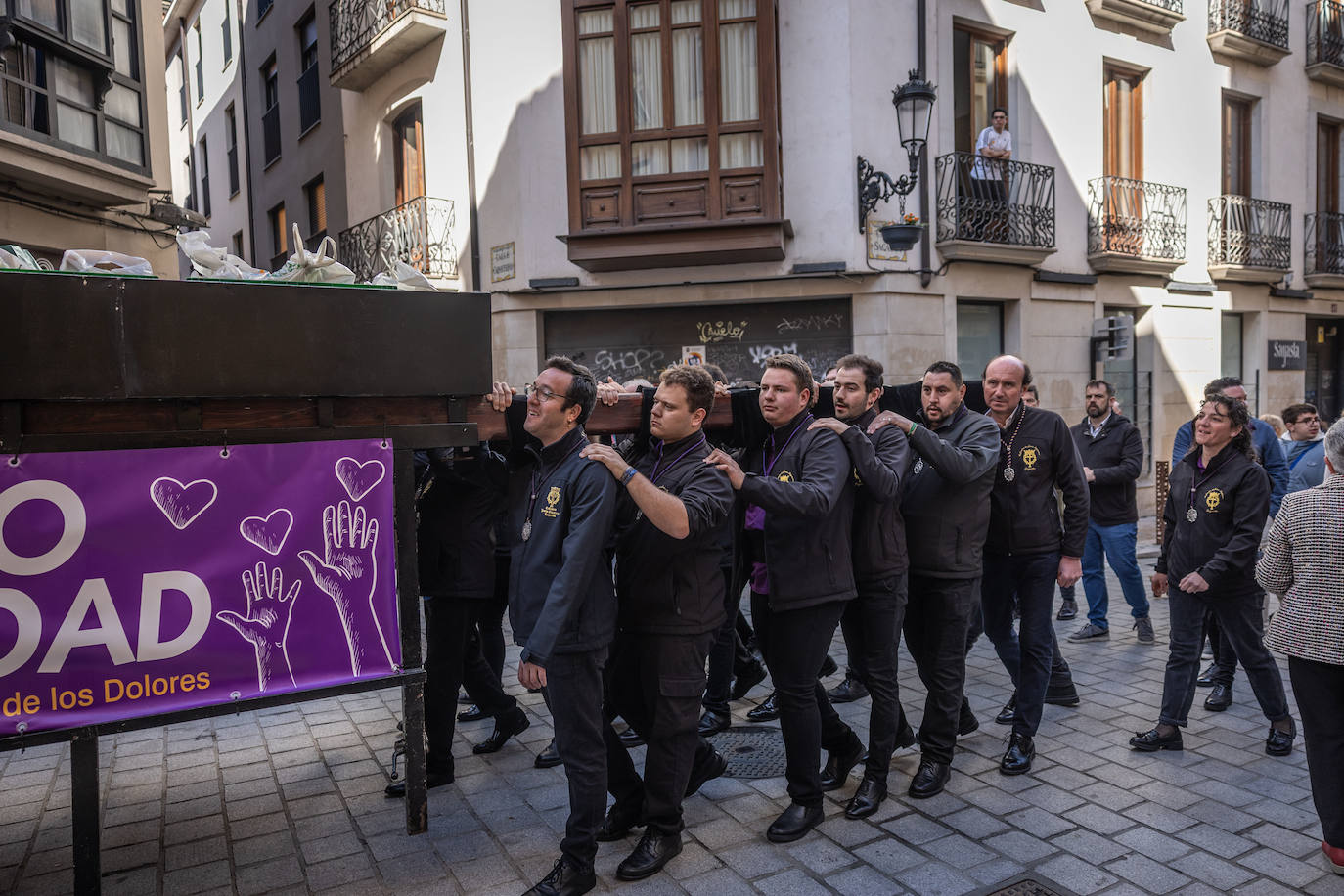El ensayo solidario de Jesús Nazareno, en imágenes