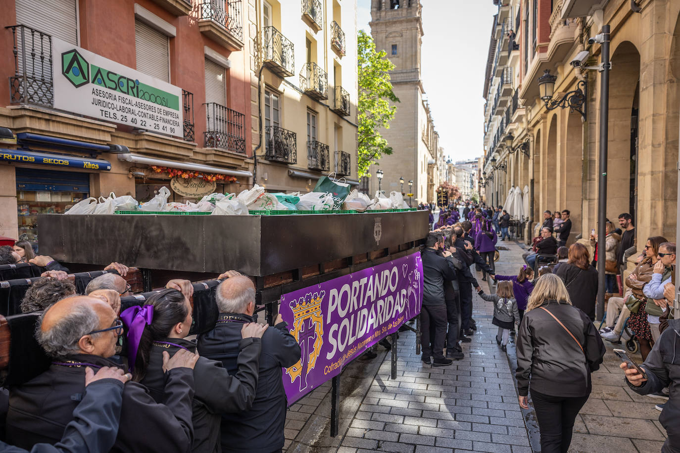 El ensayo solidario de Jesús Nazareno, en imágenes