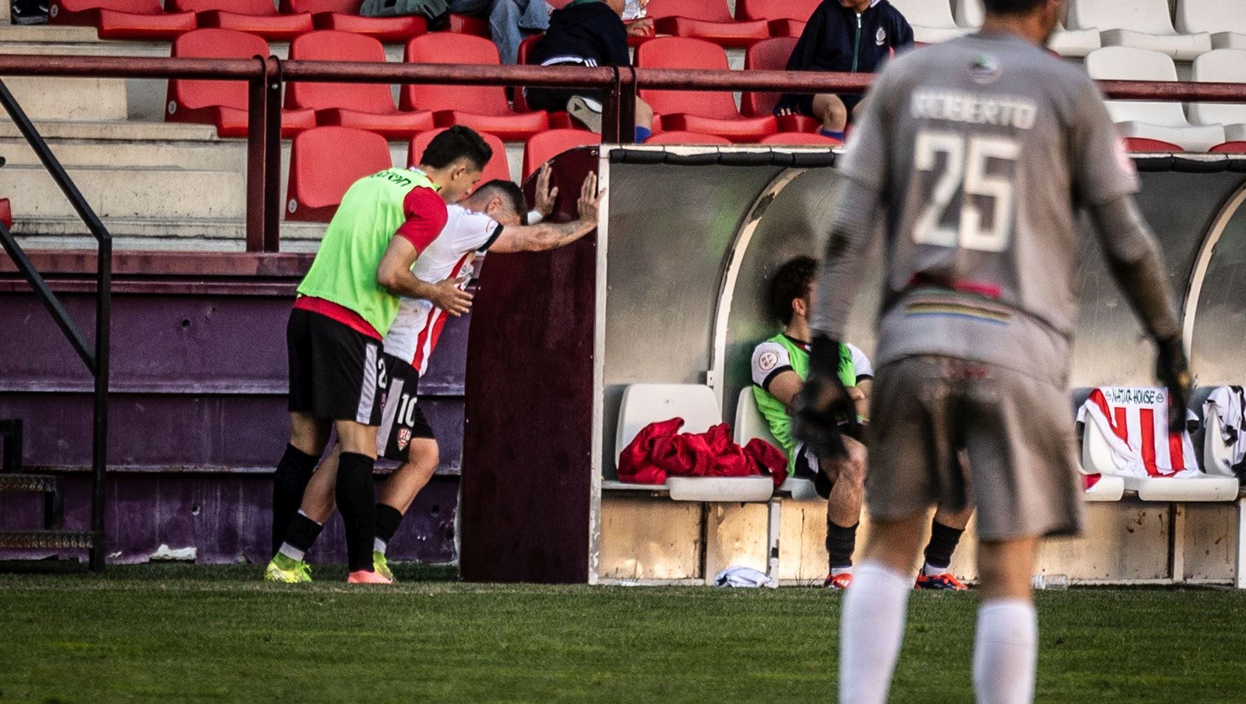 La UD Logronés gana al Anguiano en Las Gaunas