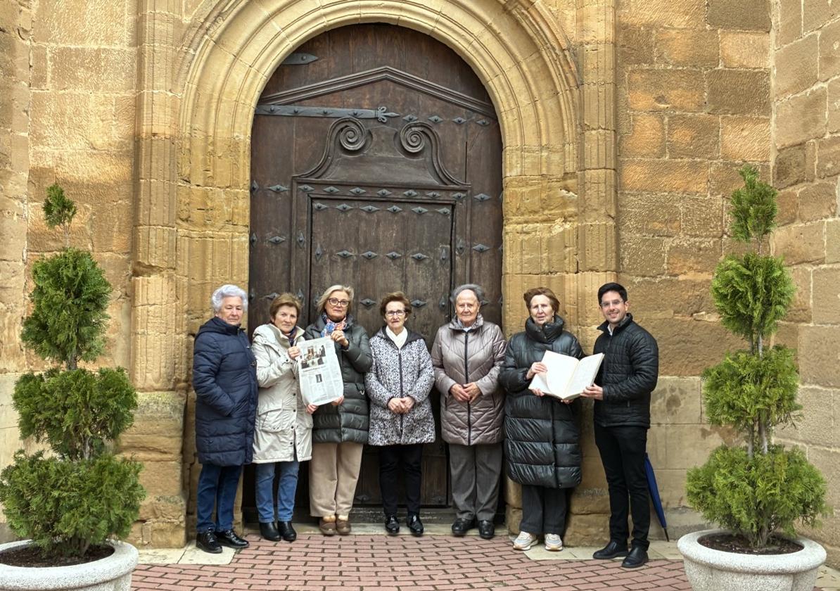 Rodezno no olvida a su Virgen de Olartia