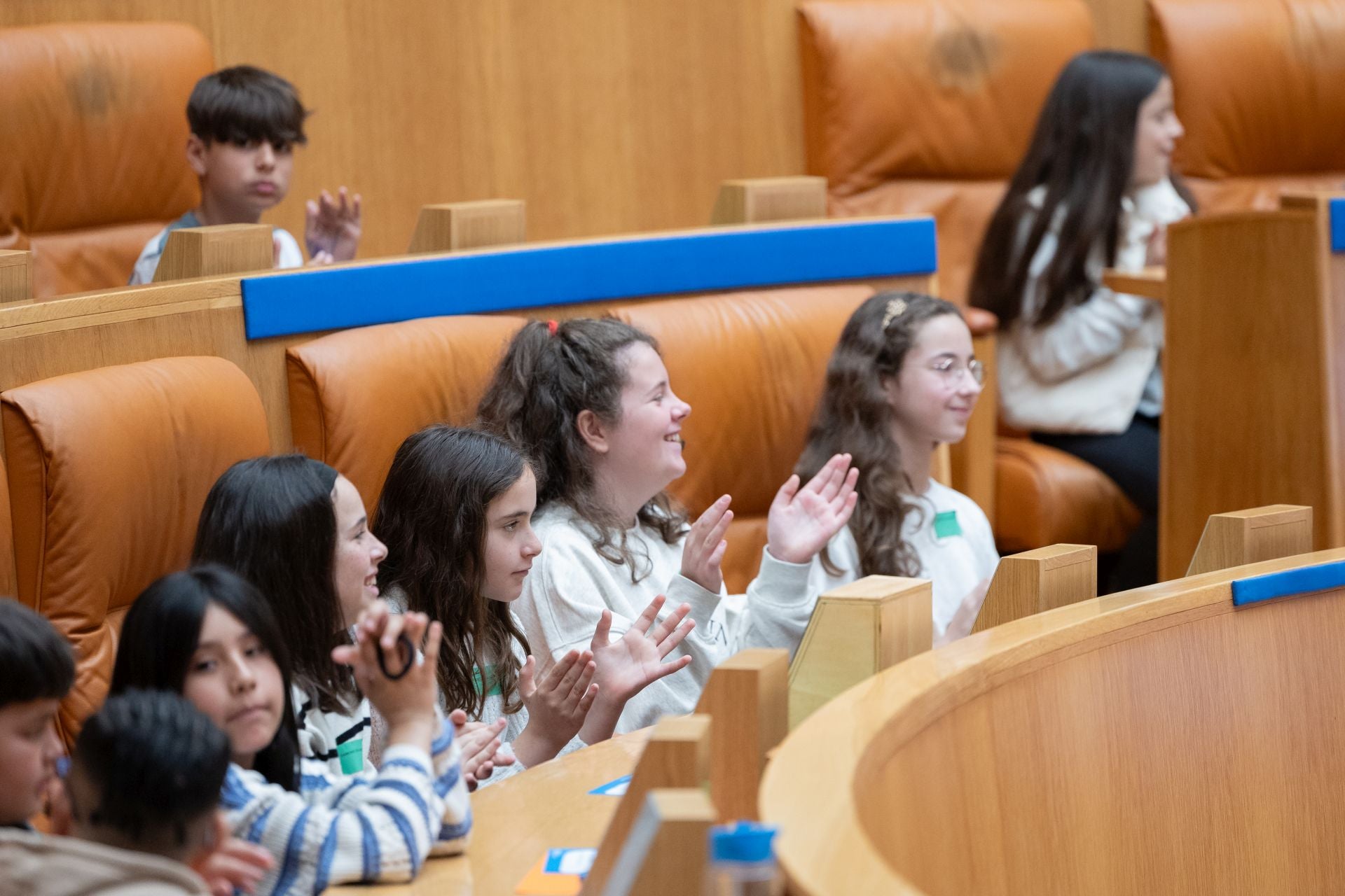 Alumnos riojanos se convierten en diputados por un día