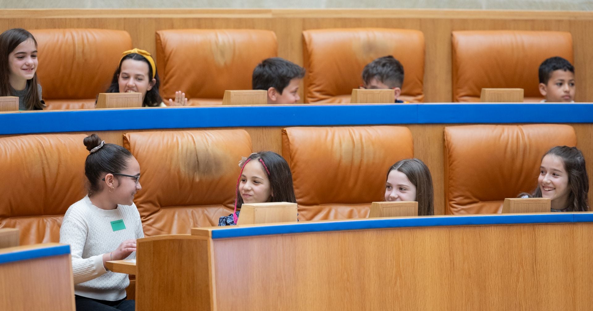 Alumnos riojanos se convierten en diputados por un día
