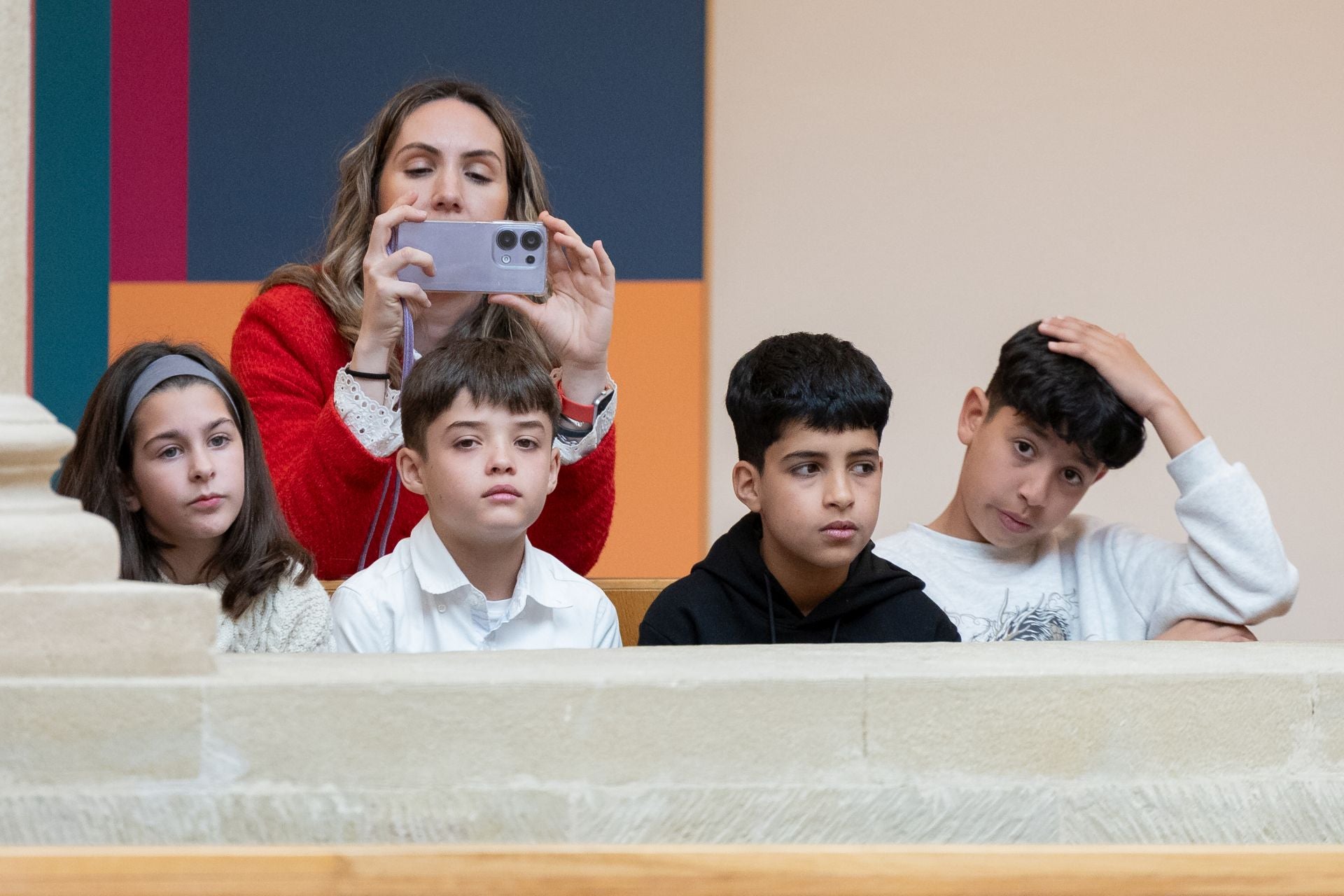 Alumnos riojanos se convierten en diputados por un día