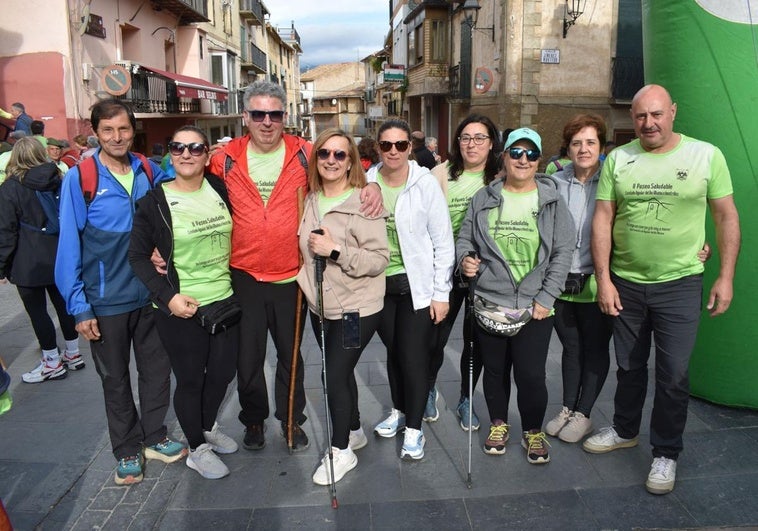 Las imágenes del Paseo Saludable en Aguilar