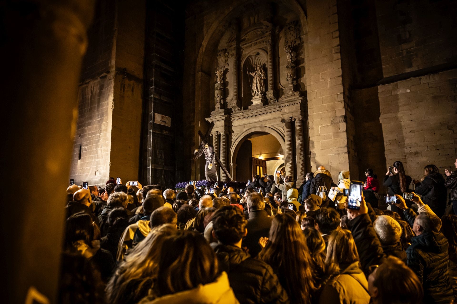Las imágenes de la procesión del Encuentro en Logroño