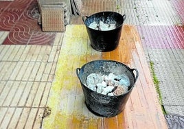 Obras en el parque San Adrián, hoy en La Guindilla.