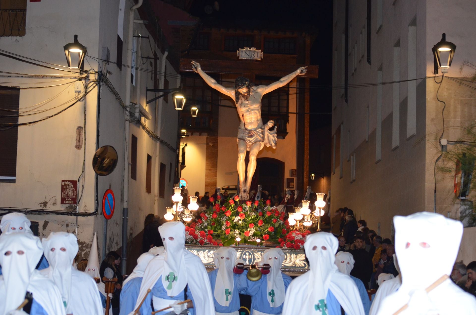 La procesión del Santo Entierro de Calahorra, en imágenes