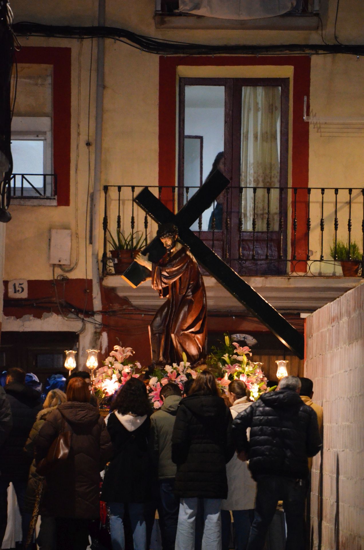 La procesión del Santo Entierro de Calahorra, en imágenes