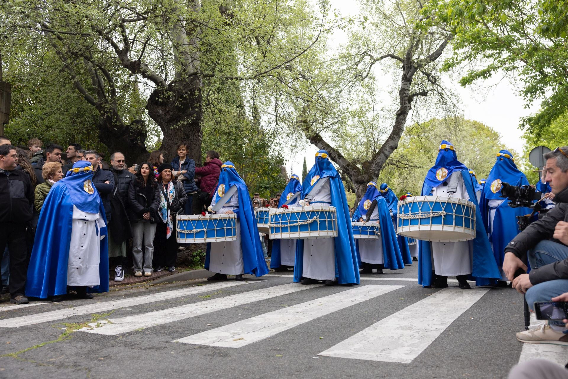 Las imágenes de la procesión de Cristo Resucitado, en Logroño