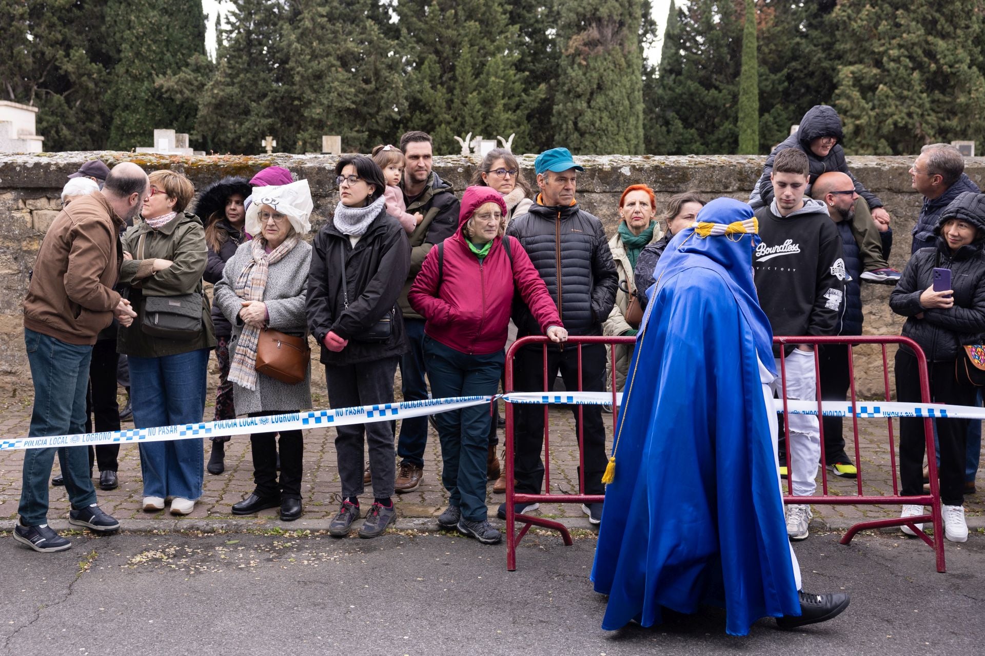 Las imágenes de la procesión de Cristo Resucitado, en Logroño