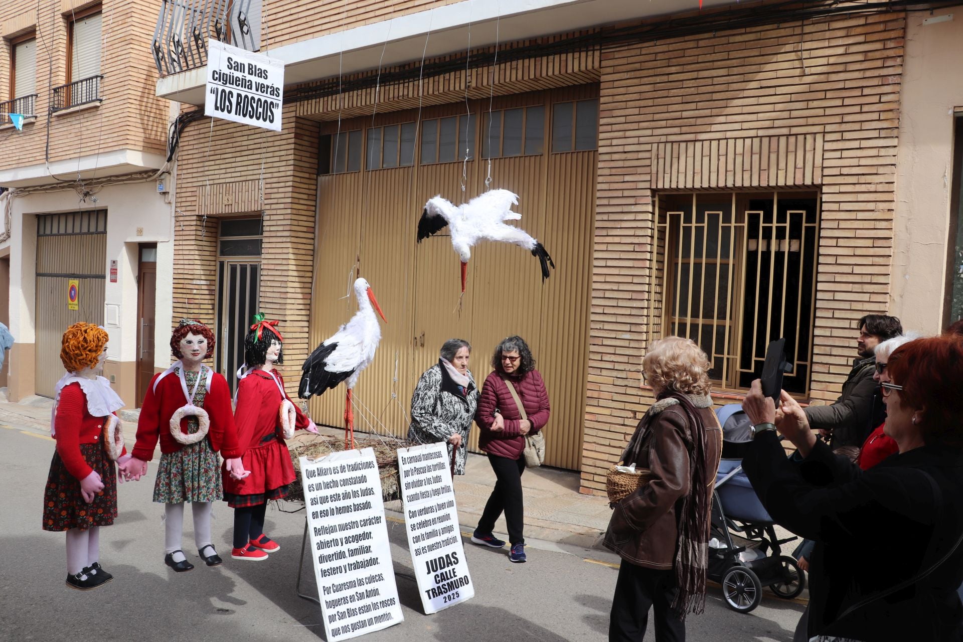 Las imágenes de la Quema de los Judas en Alfaro