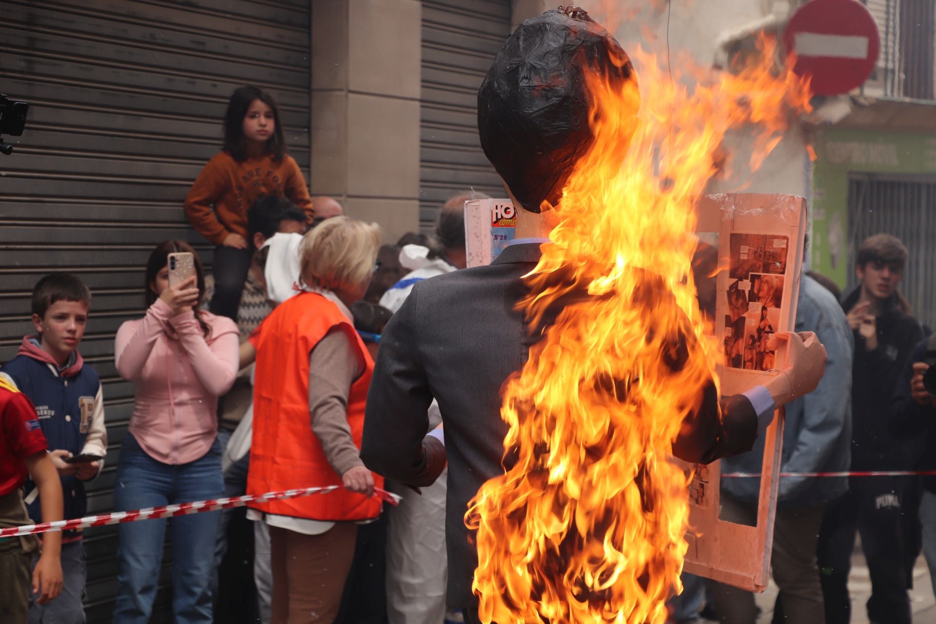 Las imágenes de la Quema de los Judas en Alfaro
