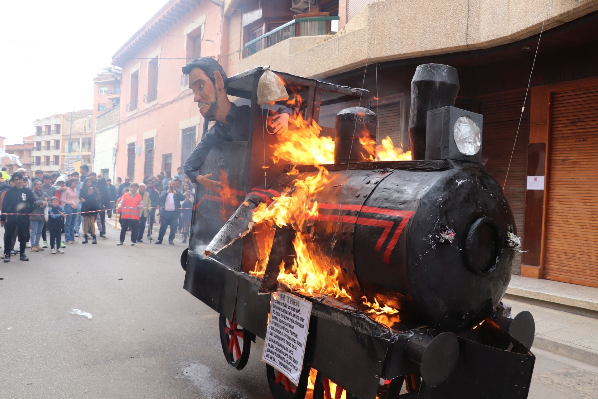 Las imágenes de la Quema de los Judas en Alfaro