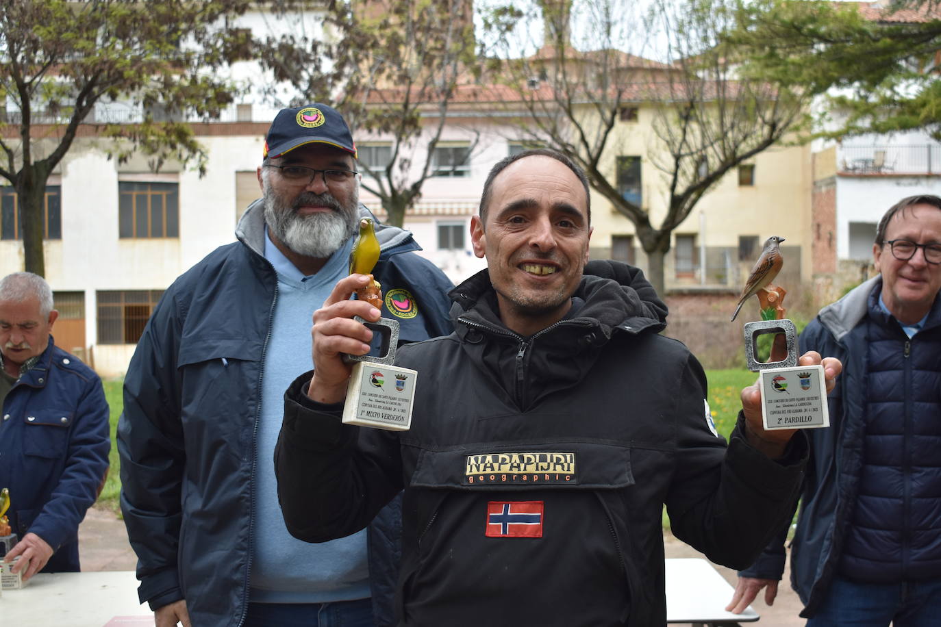 Las imágenes del concurso de canto de pájaros silvestres de Cervera