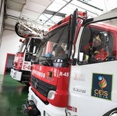 Bomberos del CEIS-Rioja, en una imagen de archivo.