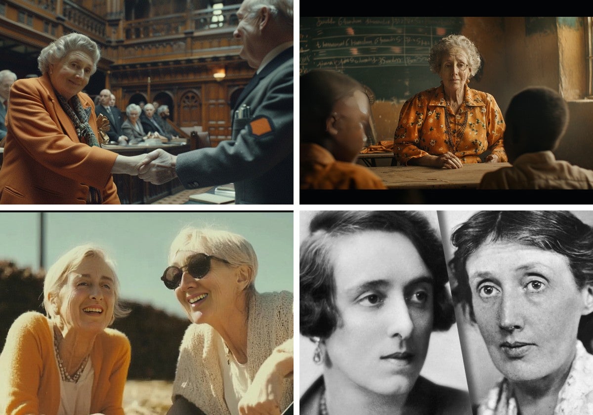 La vida que pudo tener Virginia Woolf: la IA recrea su historia si no se hubiese quitado la vida