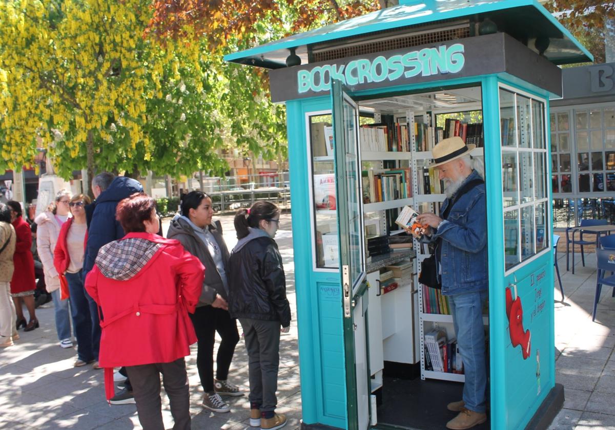 Nájera ya tiene su primer punto de 'BookCrossing'