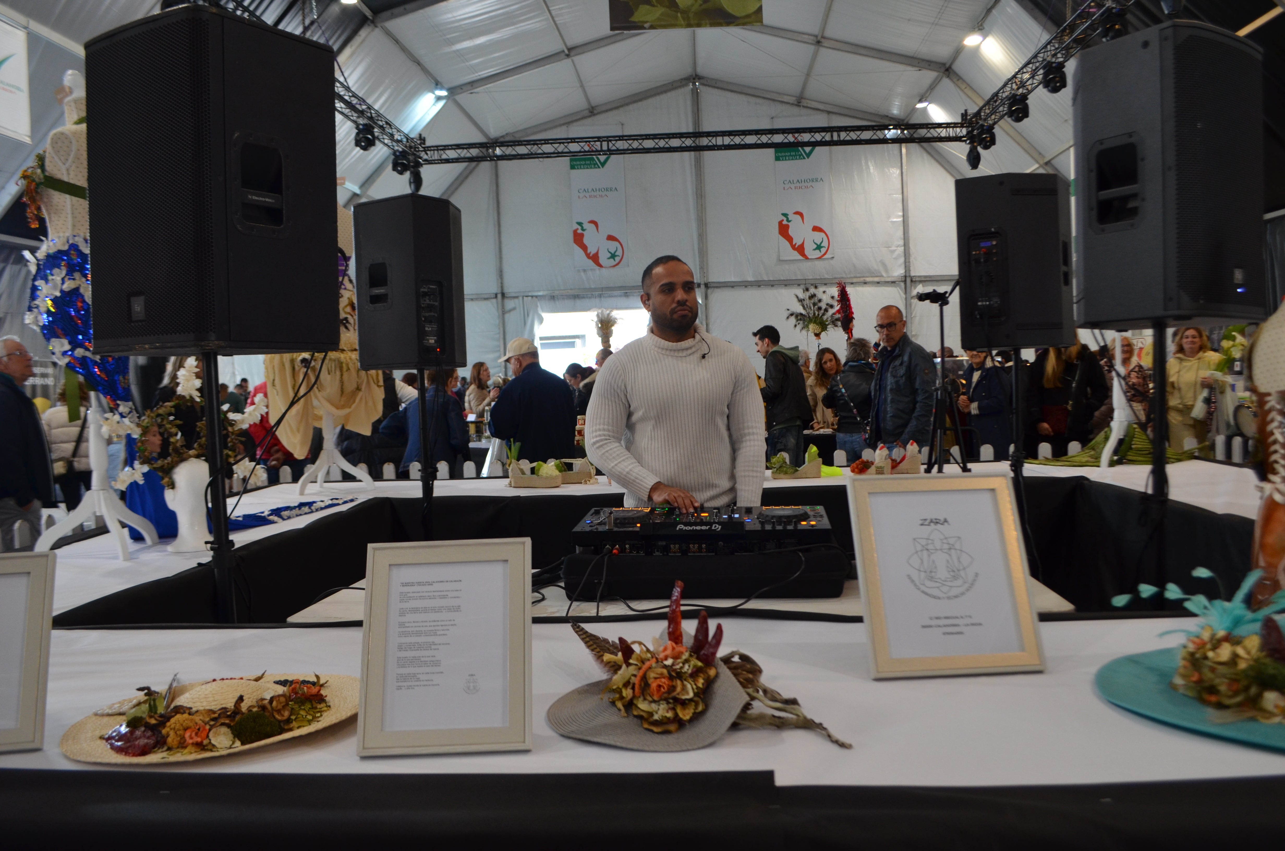 La mejor cara de las Jornadas Gastronómicas de la Verdura en la carpa del Silo