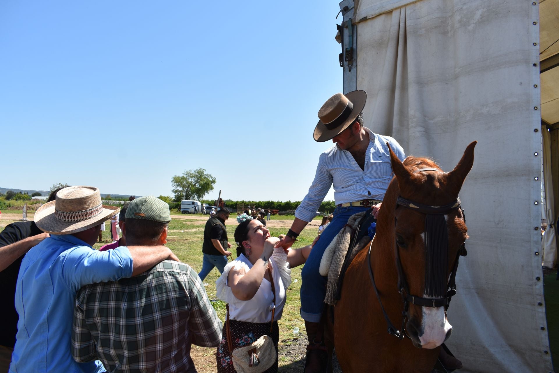 Los caballos protagonizan una mañana de ferias en Rincón de Soto