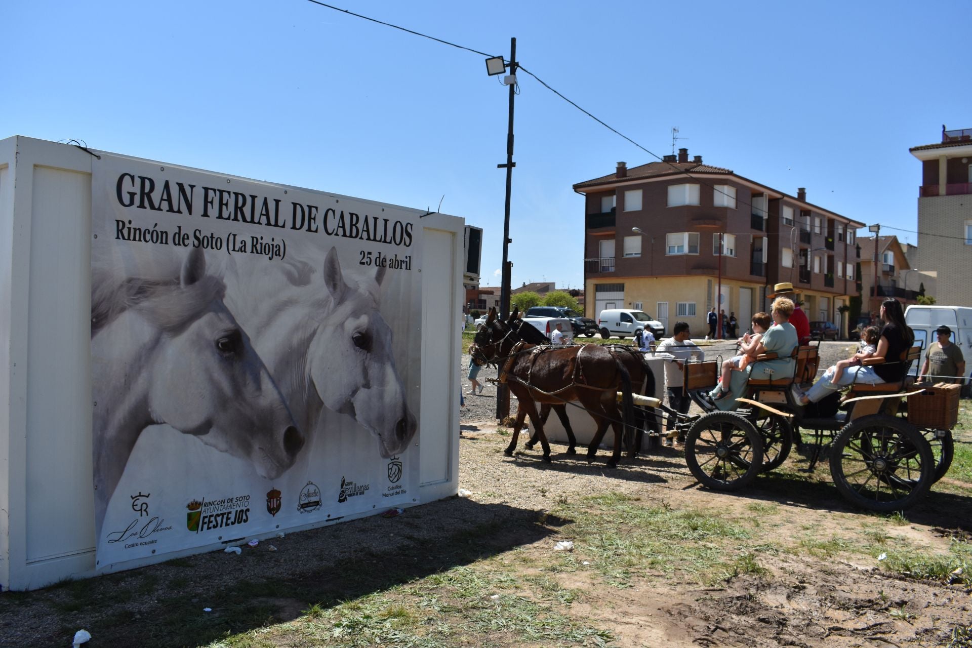 Los caballos protagonizan una mañana de ferias en Rincón de Soto