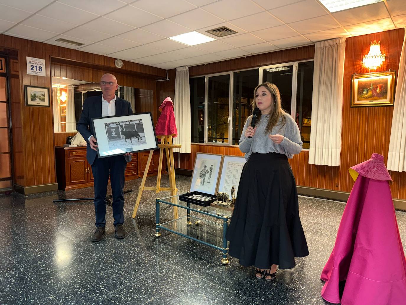 Las imágenes de la gala de la Peña Taurina de Nájera