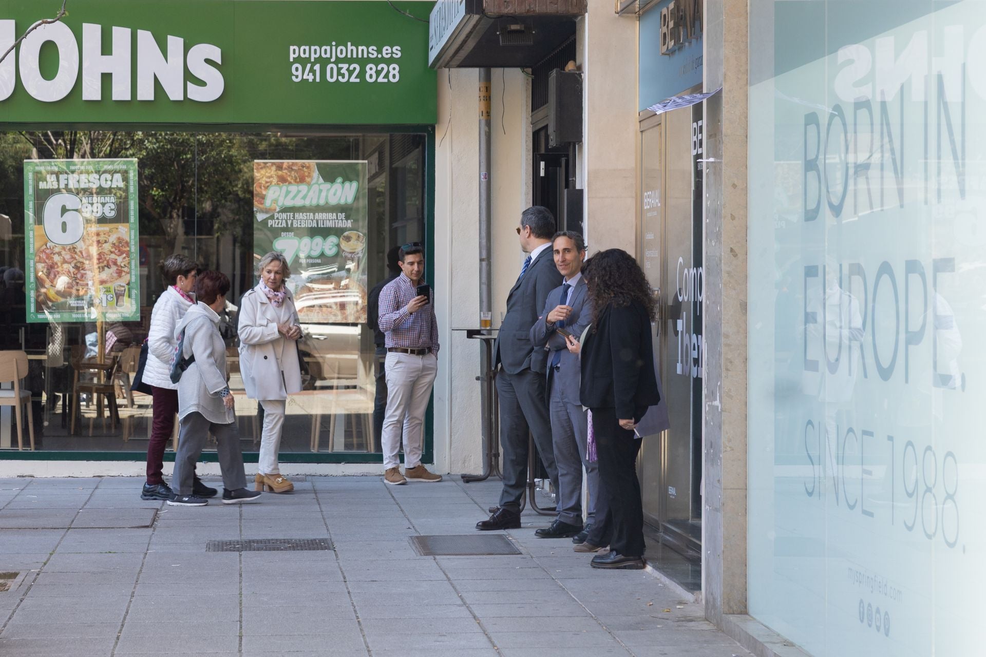 Las imágenes que deja el apagón en Logroño