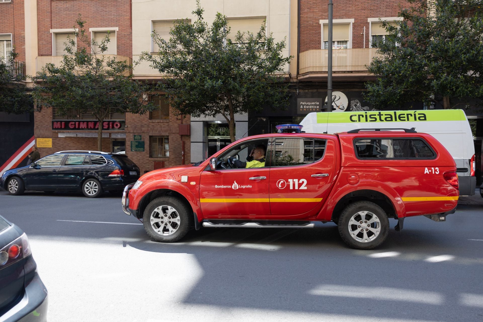 Las imágenes que deja el apagón en Logroño