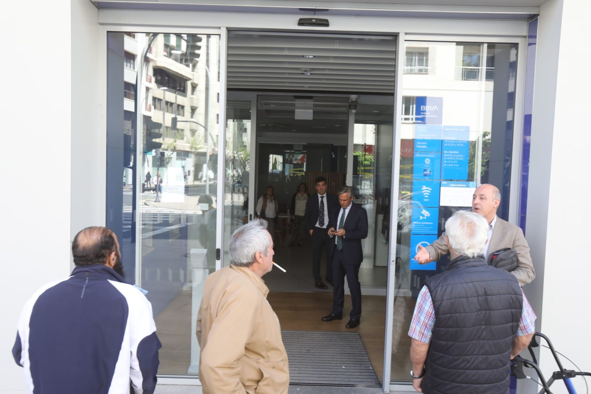 Bares, comercios, bancos y oficinas de Logroño, cerrados por el apagón