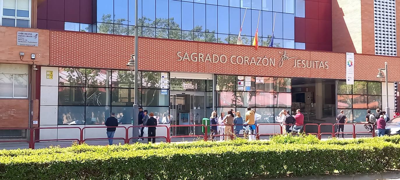 Los colegios, también afectados por el apagón.