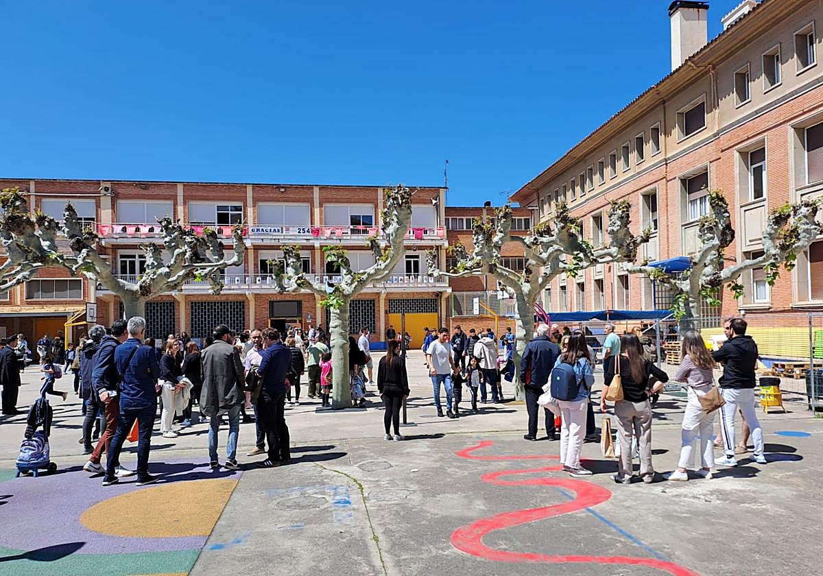 Salida del colegio Escolapias-Sotillo de Logroño