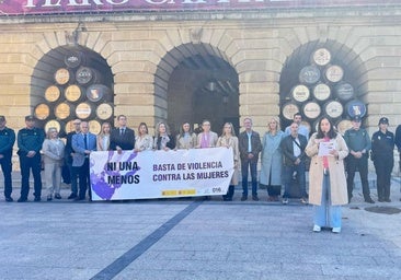 La Plaza de la Paz de Haro se pronuncia contra la violencia de género