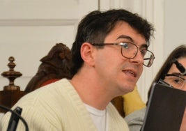 Esteban Martínez, portavoz adjunto del PSOE.