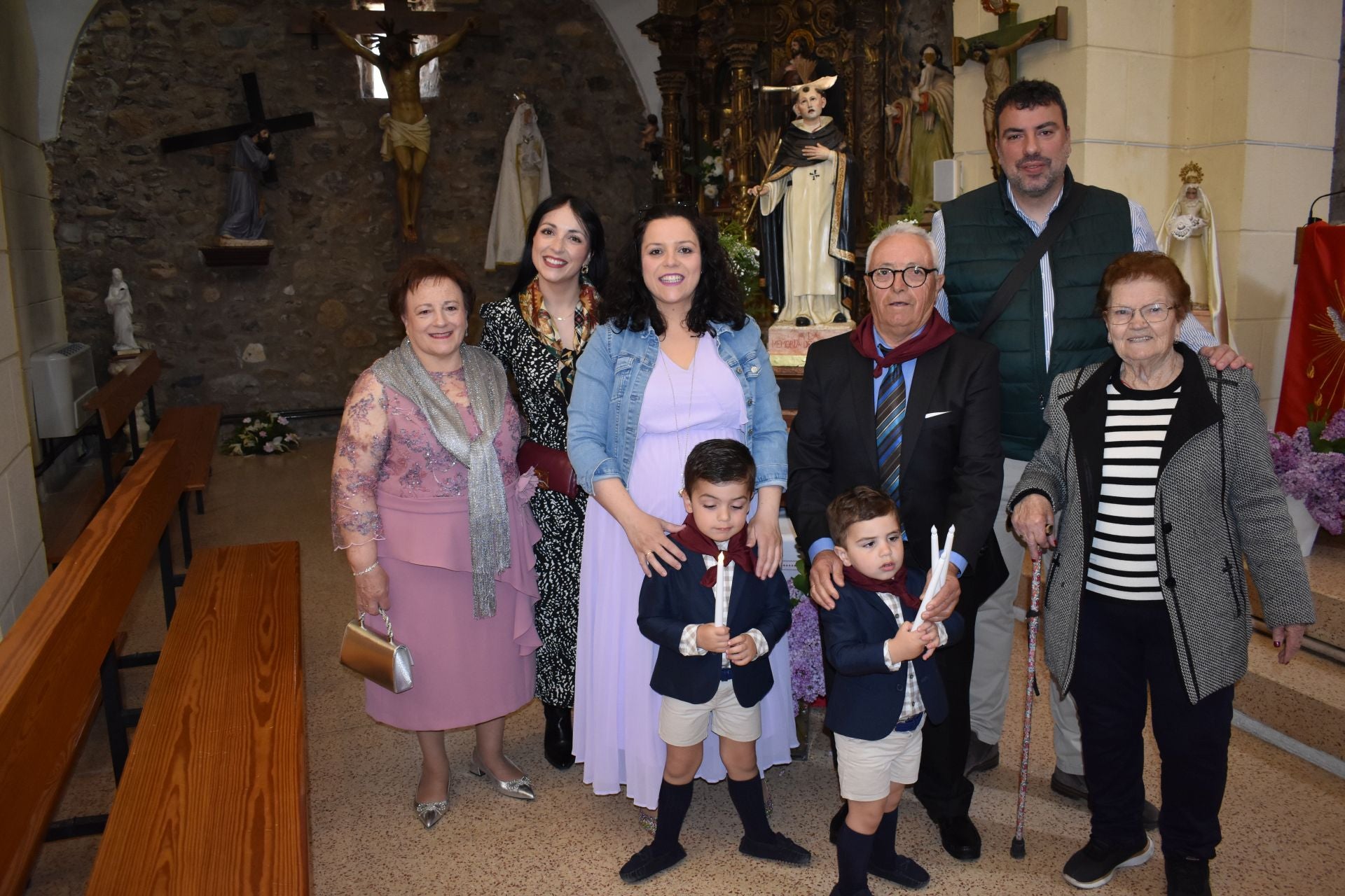 Las imágenes de la procesión en Rincón de Olivedo